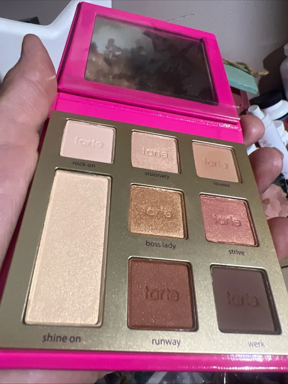 Tarte Don't Quit Your Day Dream Eyeshadow Palette NIB AUTHENTIC batch code #OF21